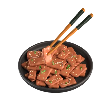 Bulgogi  3D Icon