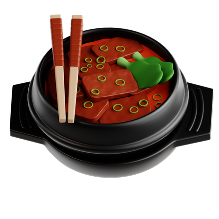 Bulgogi  3D Icon