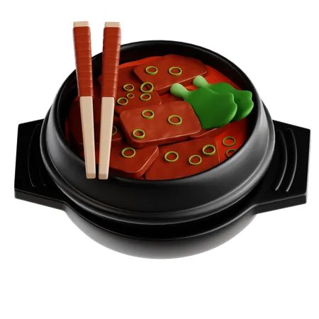 Bulgogi  3D Icon