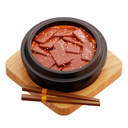 Bulgogi  3D Icon