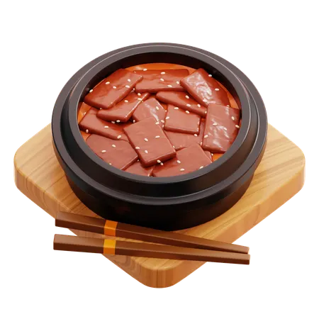 Bulgogi  3D Icon