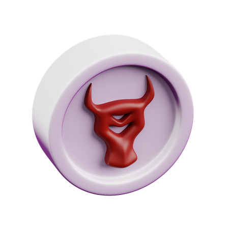 Bull  3D Icon