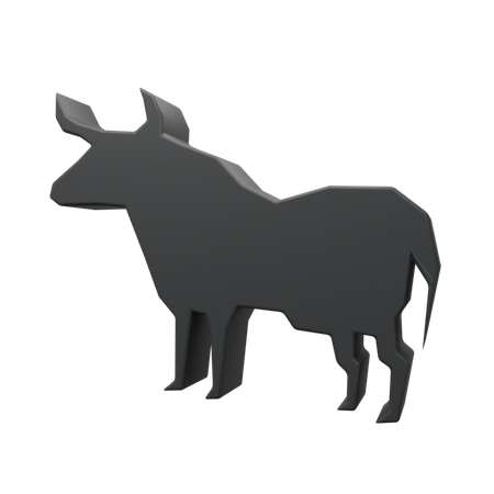 Bull  3D Icon