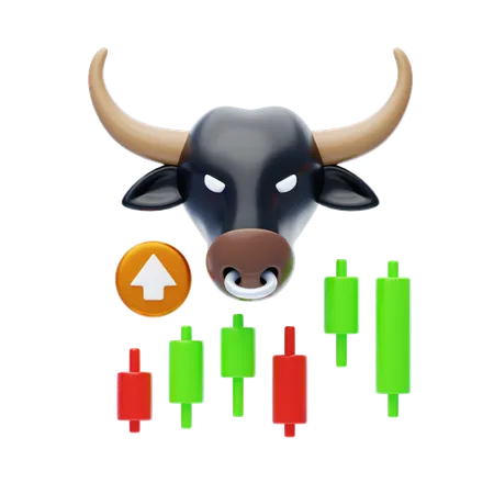 Bull Market  3D Icon