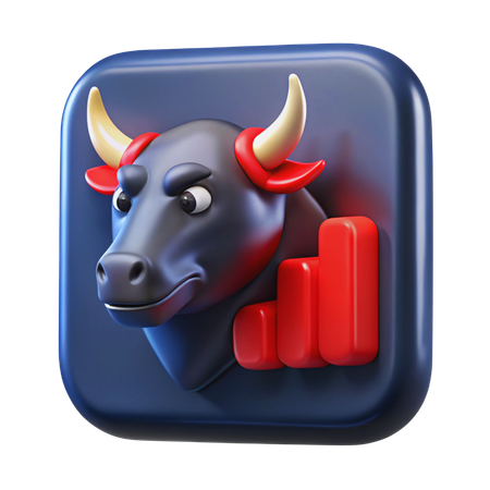 Bull Market  3D Icon