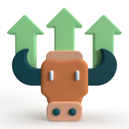 Bull Market  3D Icon