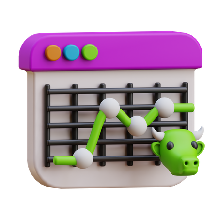 Bull Market  3D Icon