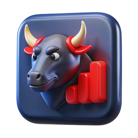 Bull Market  3D Icon