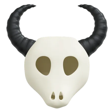 Bull Skull  3D Icon