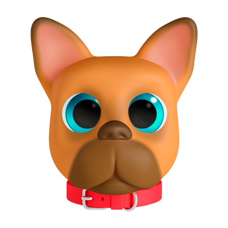 Bulldog 3D Illustration