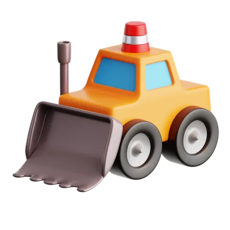 Bulldozer  3D Icon