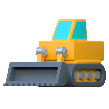 Loader Heavy Machinery Transport Labor Day Icon 3 D Illustration 3D Icon