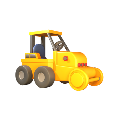 Bulldozer de chantier  3D Icon