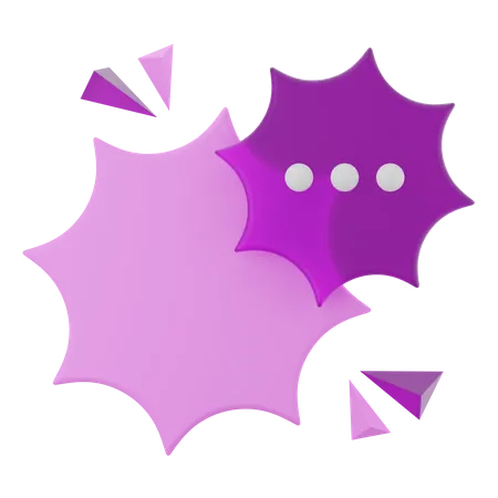 Bulle  3D Icon