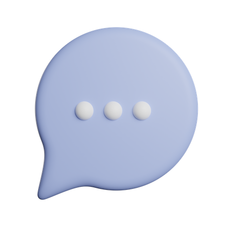 Bulle  3D Icon