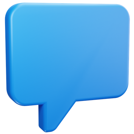 Bulle de discussion  3D Icon