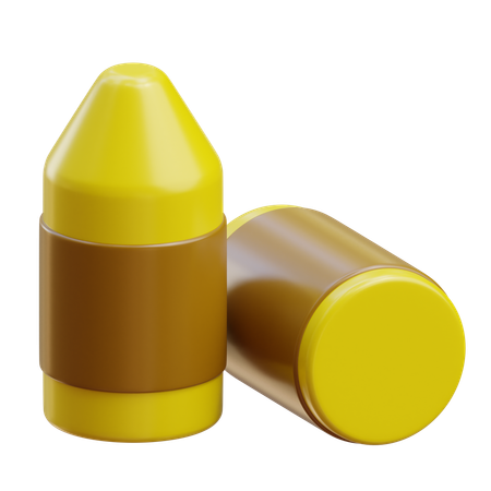 Bullet  3D Icon