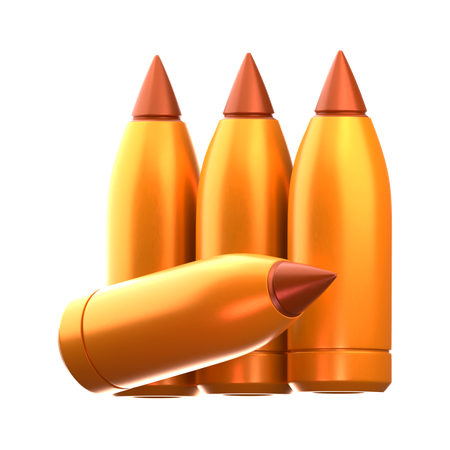 Bullet  3D Icon