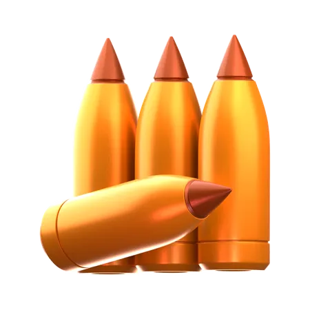 Bullet  3D Icon