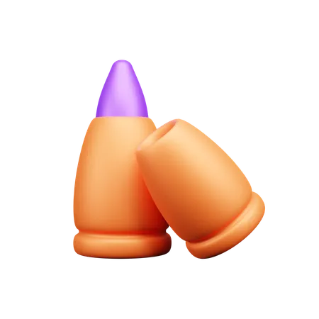 Bullet  3D Icon