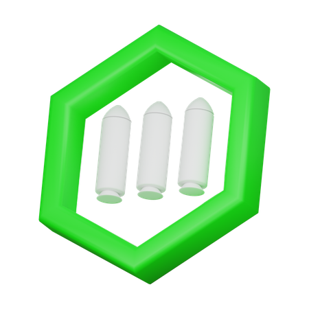 Bullet  3D Icon