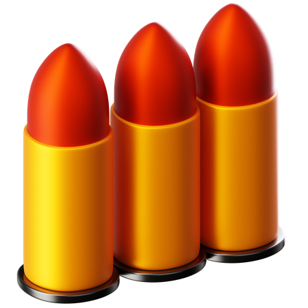 Bullet  3D Icon