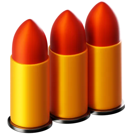 Bullet  3D Icon