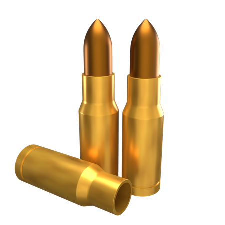 Bullet  3D Icon