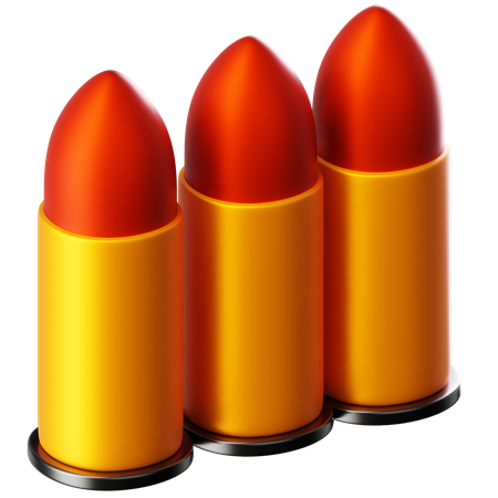 Bullet  3D Icon