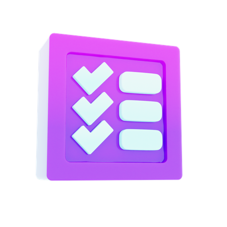 총알 틱  3D Icon