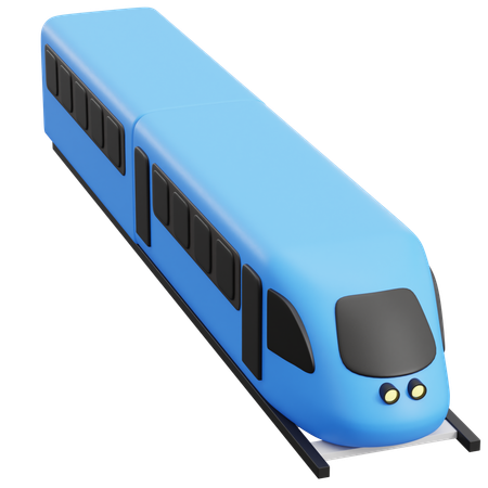 Bullet Train  3D Icon
