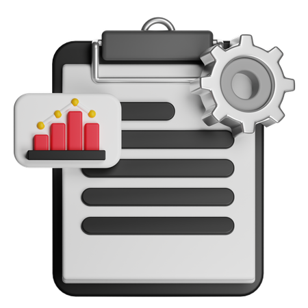 Bulletin d'analyse  3D Icon