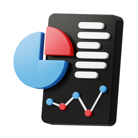 Bulletin d'analyse  3D Icon