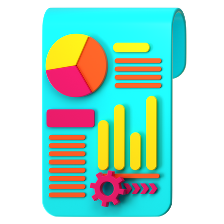 Bulletin d'analyse  3D Icon