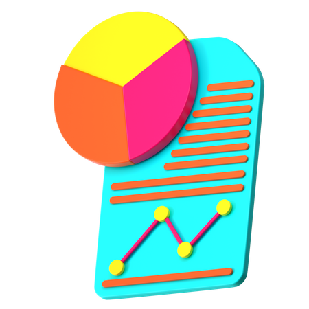 Bulletin d'analyse  3D Icon