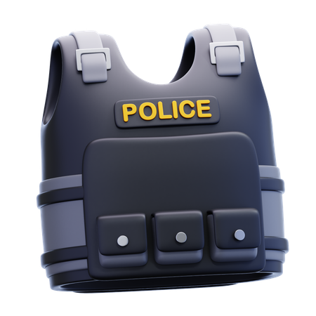 BULLETPROOF VEST  3D Icon