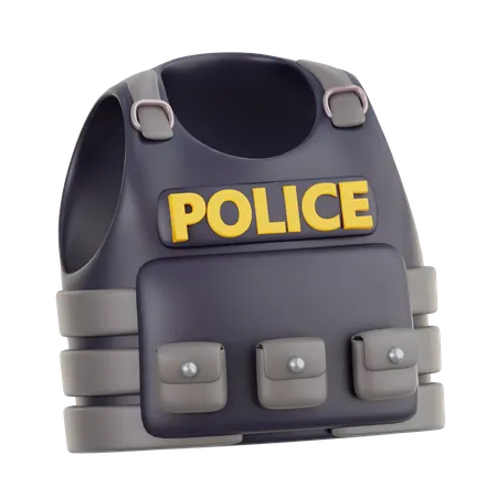 Bulletproof Vest  3D Icon