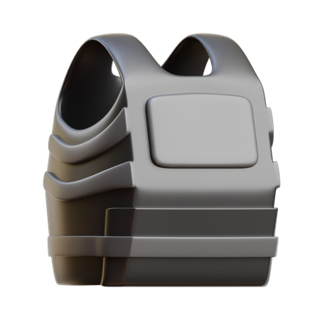 Bulletproof Vest  3D Icon