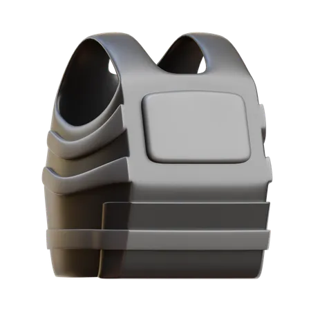 Bulletproof Vest  3D Icon