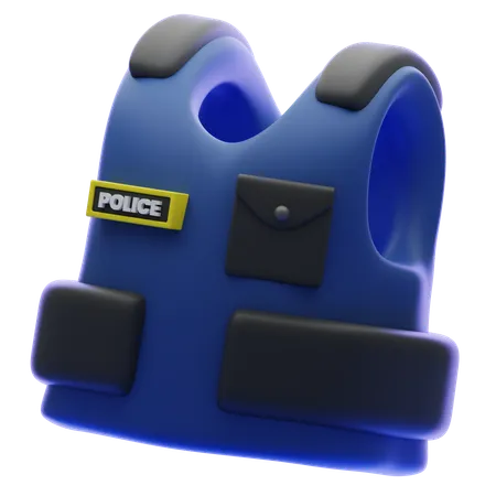 BULLETPROOF VEST  3D Icon