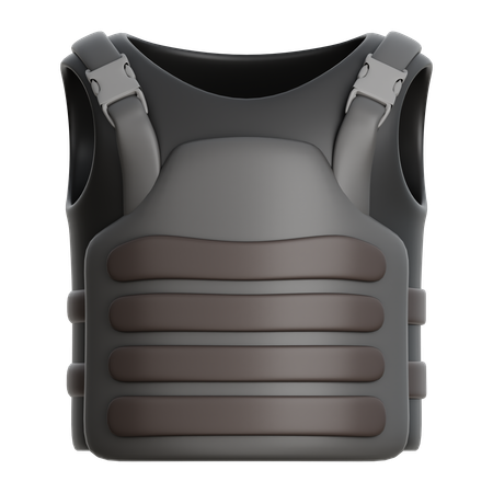 Bulletproof Vest  3D Icon