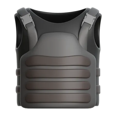 Bulletproof Vest  3D Icon