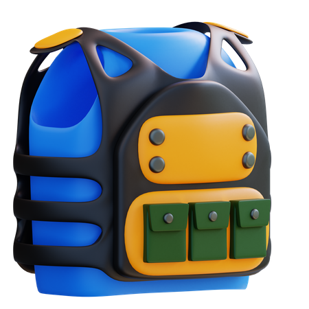 Bulletproof Vest  3D Icon