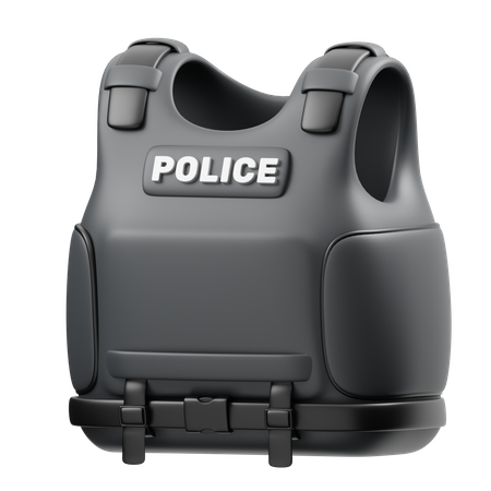 Bulletproof Vest  3D Icon