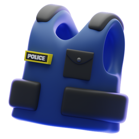 BULLETPROOF VEST  3D Icon