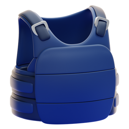 BULLETPROOF VEST  3D Icon