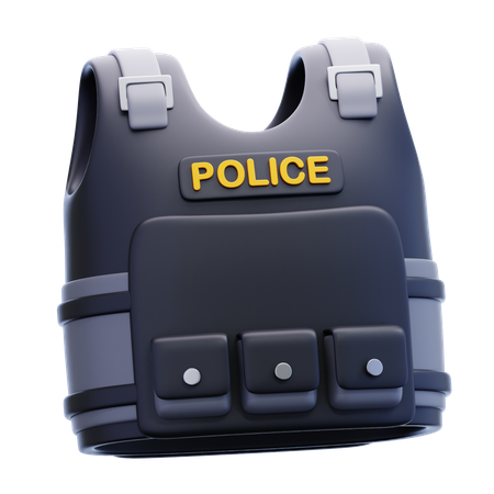 BULLETPROOF VEST  3D Icon
