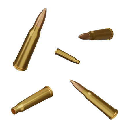 Bullets  3D Flag