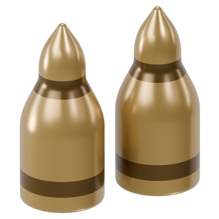 Bullets  3D Icon