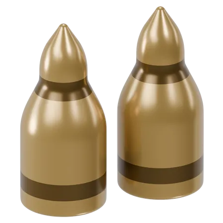 Bullets  3D Icon